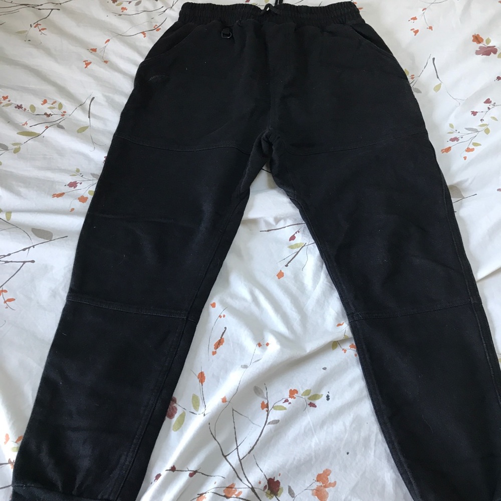 Publish black sweatpants joggers